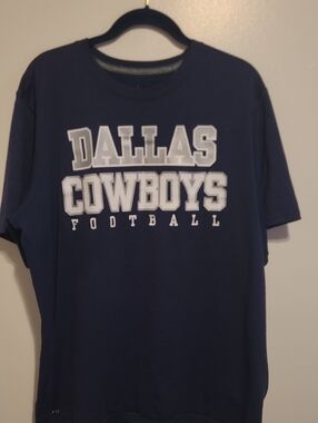 Nike Navy and Gray Dri-FIT NFL Onfield Tee